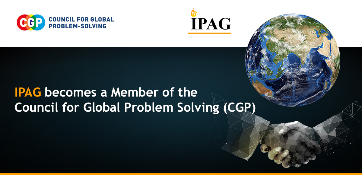 IPAG joins the Council for Global Problem Solving (CGP)