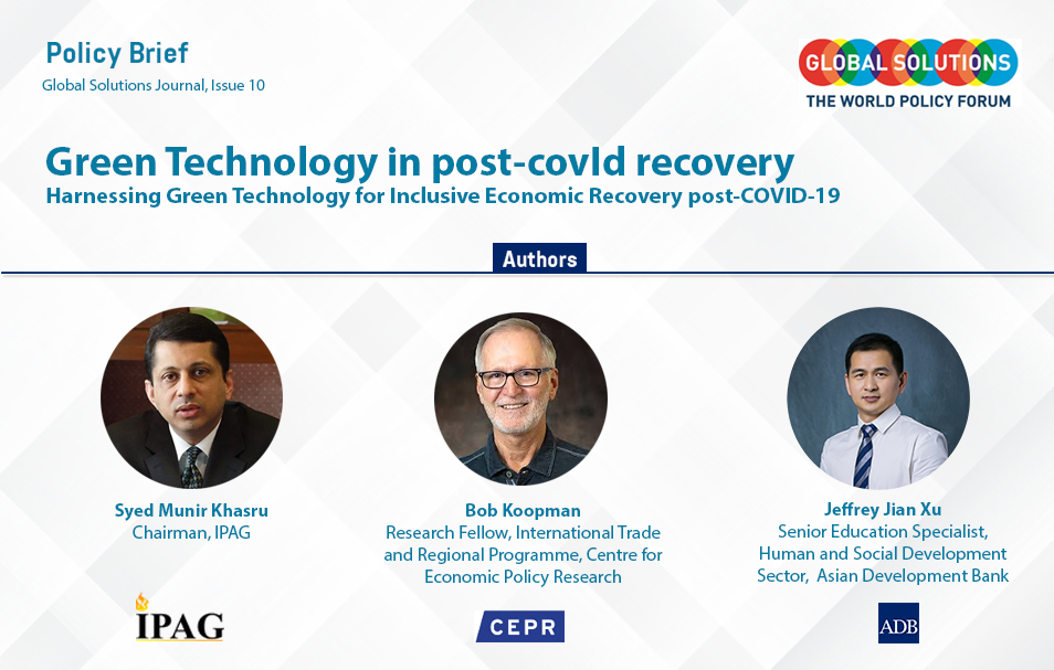 Green Technology in post-covId recovery