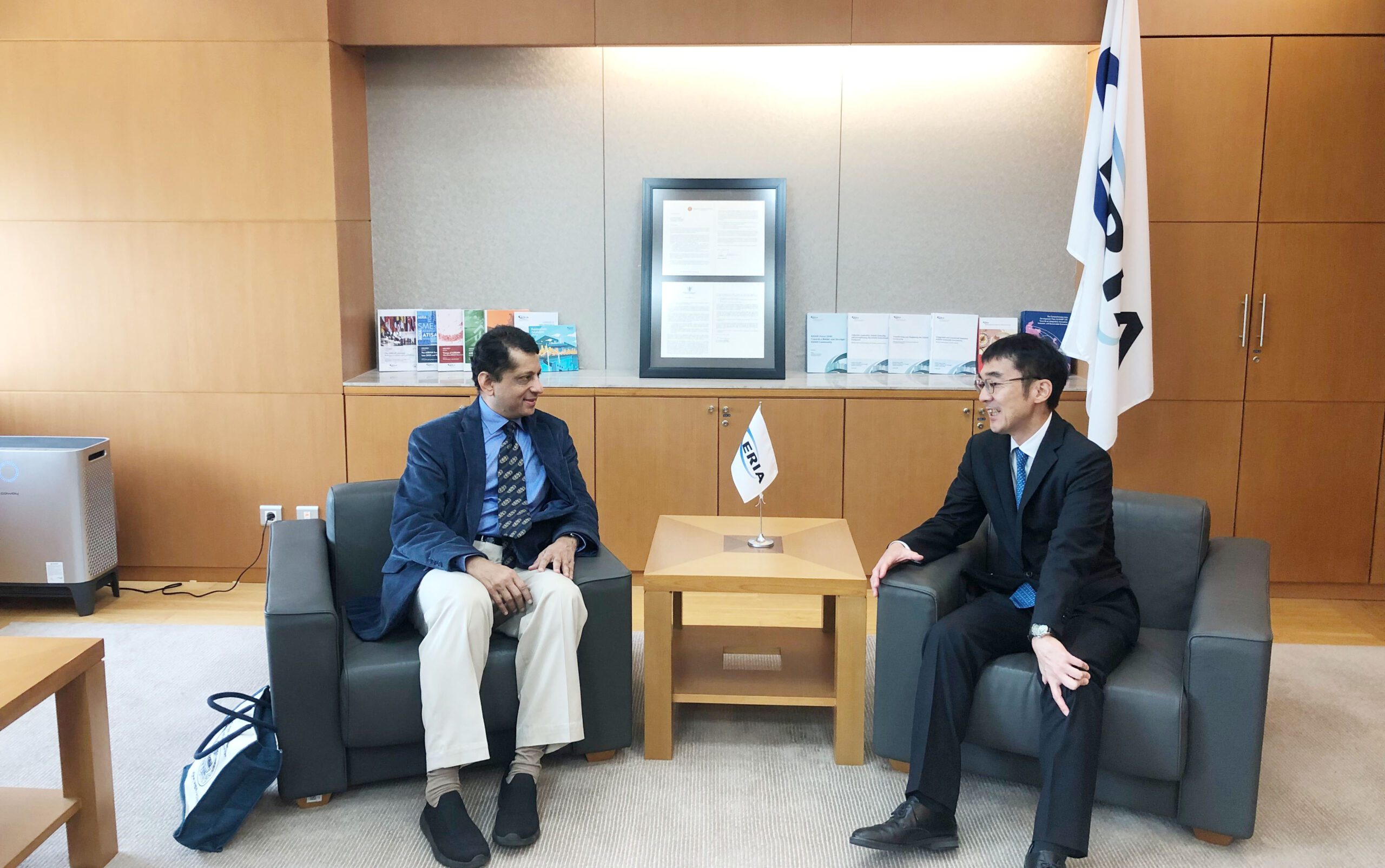 Prof. Khasru & Prof. Watanabe Discuss Collaboration on Climate, Energy, and ASEAN-Australia-South Asia Relations